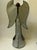 A truly unique and exceptional piece of upcycled assemblage folk art, this large 21-inch standing angel lantern perfectly...