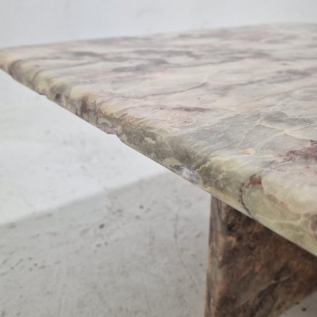 Italian Marble Coffee Table, 1970s For Sale - Image 9 of 13