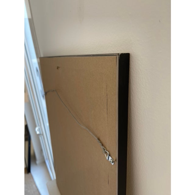 Untitled #28, Framed Abstract Mixed Media, Neutral Minimalist Wall Art For Sale - Image 4 of 4