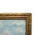 Unsigned Oil on Canvas Floral Painting of Garden Hollyhocks With Bees C1900 For Sale - Image 15 of 17