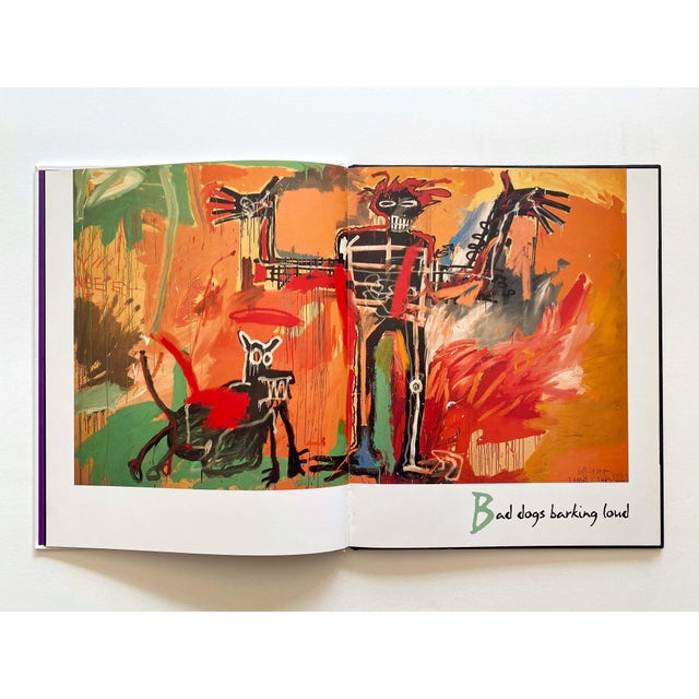 Pop Art " Life Doesn't Frighten Me " Vintage 1993 First Edition Hardcover Jean Michel Basquiat & Maya Angelou Book For Sale - Image 3 of 12