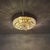 Vintage Ceiling Light in Brass and Lead Crystal from Palwa, Germany, 1960s For Sale - Image 16 of 18