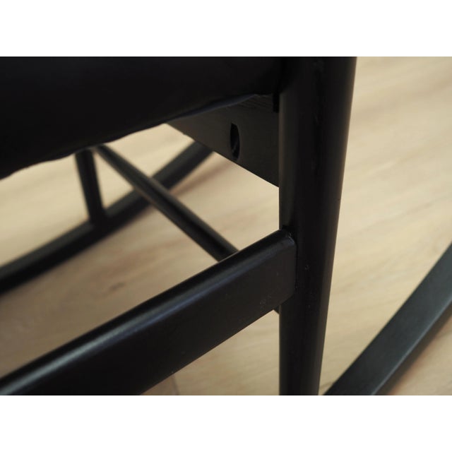 Vintage Danish Beech Rocking Chair, 1970s For Sale - Image 13 of 18