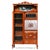 Victorian Antique Oak Side-by-Side Secretary Desk | Bookcase | China Cabinet | Larkin-Style For Sale - Image 3 of 15