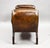 Hollywood Regency Regency Style Leather Stool, 1919 For Sale - Image 3 of 9