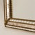 Gold Large Spanish Gilt Brass and Smoked Mirror, 1980s For Sale - Image 8 of 13