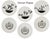 Mid 20th Century Mid 20th Century Lynn Bogue Hunt "Game Bird" Porcelain Plates, Service for 6 For Sale - Image 5 of 6