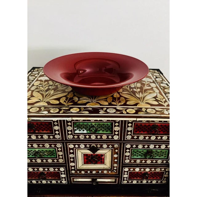 Vintage Barovier & Toso Signed Murano Glass Center Piece Bowl For Sale In Los Angeles - Image 6 of 11