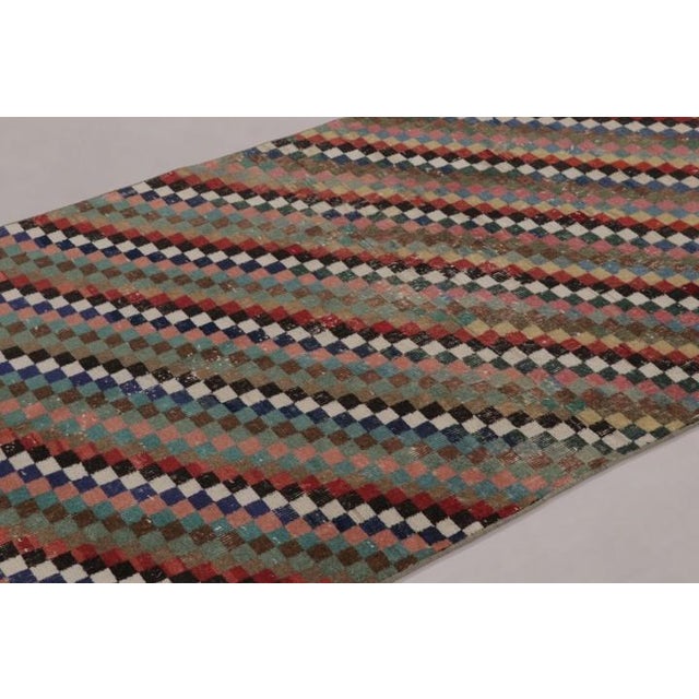 Made with hand-knotted wool and originating circa 1950-1960, this 4x7 vintage rug is an exciting new piece in Rug &...