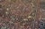 1890s Fine Floral Medallion Design Signed Late 19th Khorassan Moud Knotted Rug For Sale In New York - Image 6 of 6