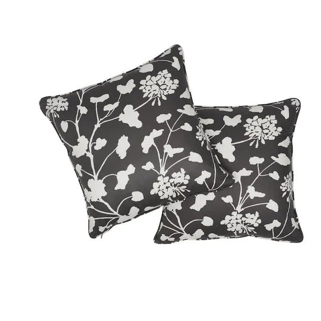 This pillow features Pennick Chintz with a Self-Welt finish. This painterly and sunny floral chintz tempers romance with a...
