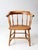 Antique Windsor Captain’s Chair Wood Spindle Armchair For Sale - Image 10 of 14