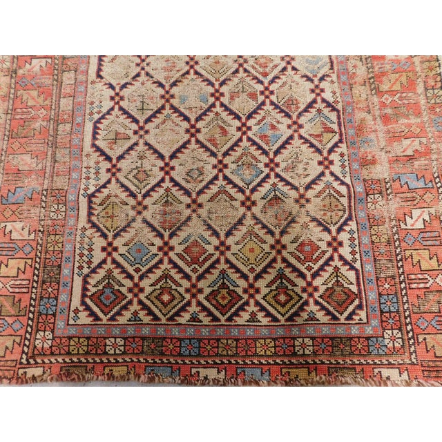 Antique Caucasian Rug. 3'x5' For Sale - Image 4 of 18