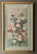 Here is a stunning and sophisticated original piece featuring chrysanthemum flowers, leaves and lovely, fluttering...