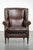 Offered by ByThijs: this beautiful, subtle sheepskin wing armchair with a deep cognac color and a comfortable seat. : This...