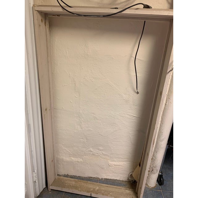 1920s Salvaged Reclaimed Rose Stained Glass Window For Sale - Image 4 of 4