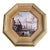 Vintage Abraham Storck "Port of Amsterdam" Print in Ornate Octagonal Frame For Sale