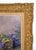 Framed Watercolor | Early 1900s | Artist Unknown A delicate watercolor still life featuring a basket of purple violets,...