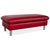 Red Loop Stool in Red Leather from Willi Schillig For Sale - Image 8 of 8