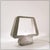 Large Aluminum Table Lamp, 1970s For Sale - Image 10 of 10