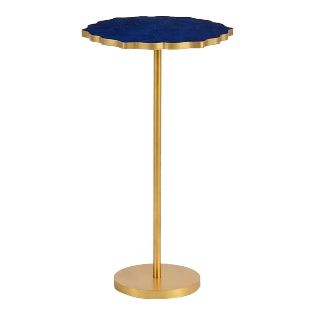 Lapis Side Table For Sale
