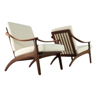 Vintage Lounge Chair by Arne Hovman Olsen for Komfort, 1960s For Sale