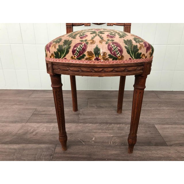 Wood Louis XVI Style Chair, 1920s For Sale - Image 7 of 16