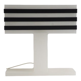 Modern Acrylic Glass Table Lamp, 1980s For Sale