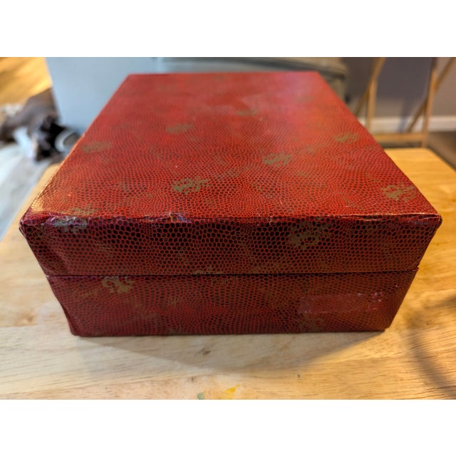 Metal Vintage Alfa & Omega Cristal T. Murano Italian Whiskey Glasses in Original Box For Sale - Image 7 of 12