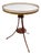 18th Century Louis XVI Style Pedestal Table in Mahogany, Marble and Gilt Bronze from Pierre Denizot, Paris For Sale