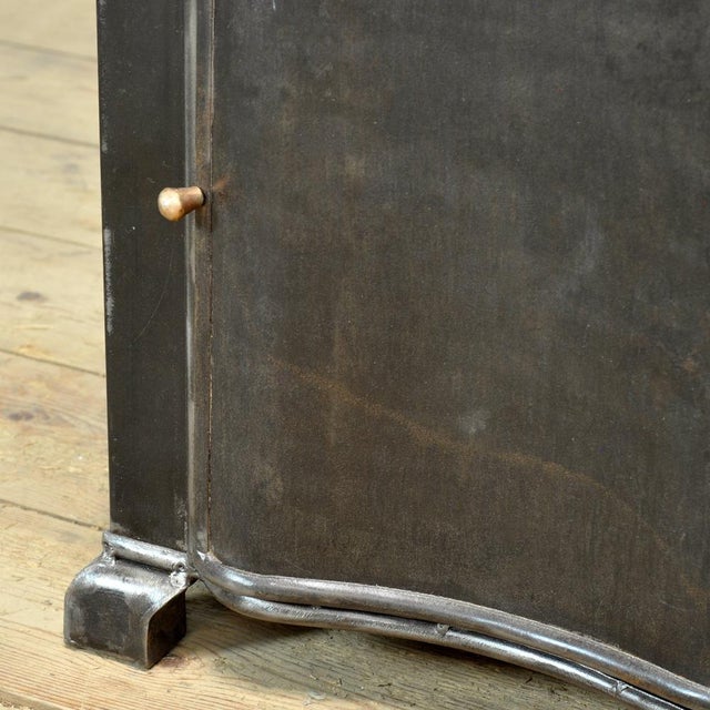 Iron Bedside Table, 1930s For Sale - Image 9 of 11