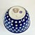1980s Arts & Crafts Americana Stars Boleslawiec Polish Pottery Serving Bowl For Sale - Image 9 of 9