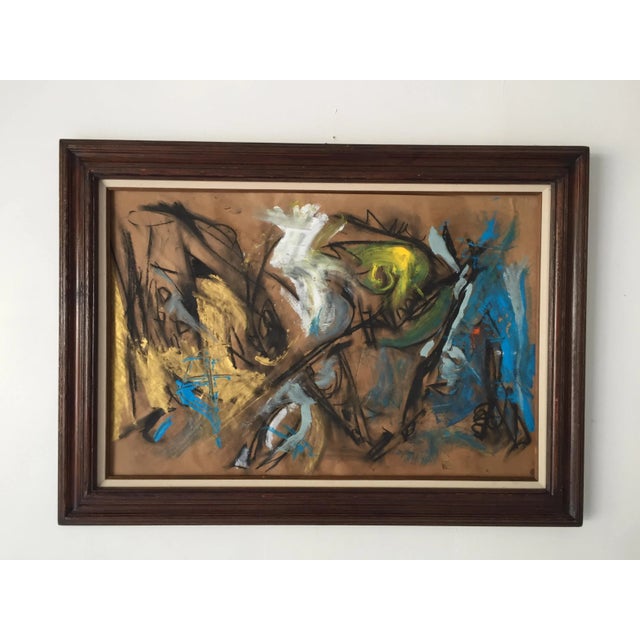 Bird in Paradise 32 x 44 Painting/Drawing on Paper by Erik Sulander Framed Excellent. The inspiration behind this painting...