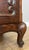 Vintage French Louis Carved Oak Chest of 4 Drawers For Sale - Image 10 of 18
