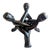 Wood African Sculpture Plant Stand For Sale