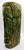Gemstone 1920s Guatemalan Jadeite Jade Mayan Warrior 11.5" Carving With Two Faces and Headdress For Sale - Image 7 of 13