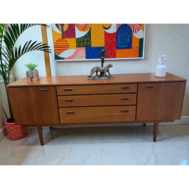 1960s Mid-Century Modern Nathan Teak Sideboard, 1960s For Sale - Image 5 of 18