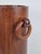 Brutalist Vintage Wooden Cylinder Umbrella Stand, 1960s For Sale - Image 3 of 11