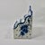 Blue Delft Pattern Blue and White Letter Holder and Receipt Spindle For Sale - Image 8 of 16