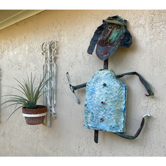 Funky Copper Sculpture by Peter Otfinoski For Sale - Image 9 of 12