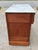 19th Century American Flame Mahogany Veneer Marble Top Commode Chest For Sale - Image 12 of 18