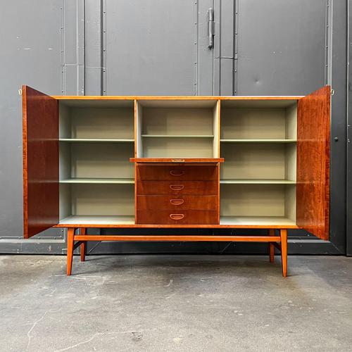 Mid-Century Mahogany Highboard, 1960s For Sale - Image 3 of 18