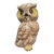 Large Vintage Tonalá Mexican Folk Art Owl Sculpture, Signed r.a.f. For Sale