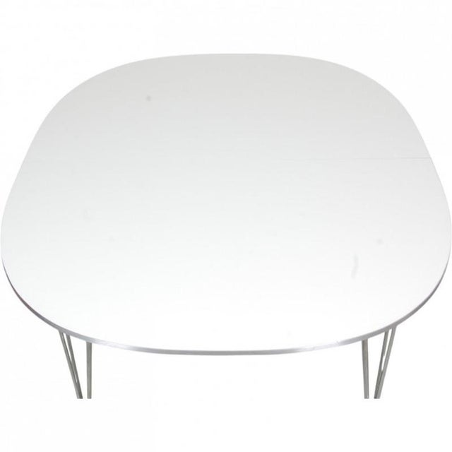 Super Ellipse Dining Table by Piet Hein, 1980s For Sale - Image 4 of 18