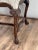 Early 19th Century Antique French Régence Style Carved Mahogany Armchair, Circa Early 19th Century For Sale - Image 5 of 9