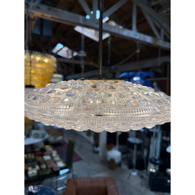 Mid-Century Modern Set of Carl Fagerlund for Orrefors Pendant Light for Lyfa, Denmark, 1960s For Sale - Image 3 of 12