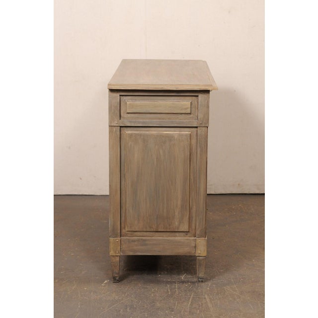 19th Century French Painted Wood Commode For Sale - Image 10 of 12