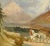 Traditional Vintage English Watercolor Landscape - Winter Peaks For Sale - Image 3 of 5