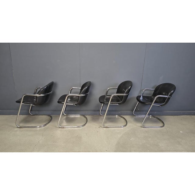 Dining Chairs by Gastone Rinaldi for Thema, Italy, 1970s, Set of 4 For Sale - Image 9 of 15