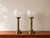 Elegant table candlestick lamp from the art deco period circa 1930 produced by the historic dutch family manufacture dhr...